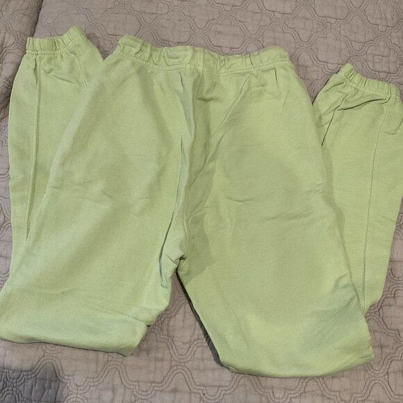 Cotton Citizen Set 0913 Green Sweatpants XS Hoodie S Women’s Elastic Waist USA - Picture 10 of 16